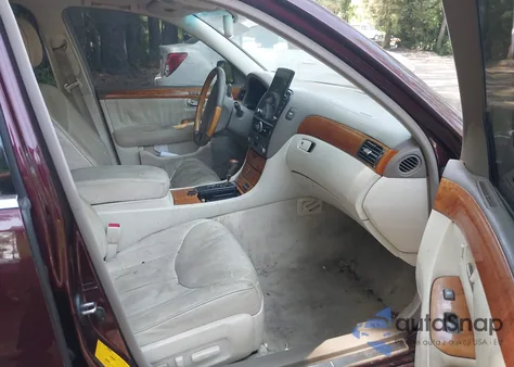 2002 Lexus Ls 430 from USA, damaged, VIN JTHBN30F020054903